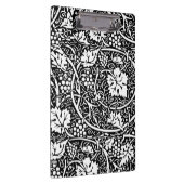 ウィリアムモリス白黒ブドウつる植物 クリップボード (右)