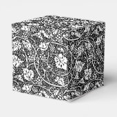 ウィリアムモリス白黒ブドウつる植物 フェイバーボックス (裏面サイド)