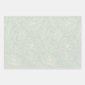 ウィリアムモリス菊の模様のラッピング紙 ラッピングペーパーシート (正面3)