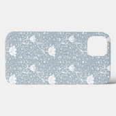 ウィリアムモリス・チューリップの白いパターン Case-Mate iPhoneケース (裏面 (横))