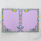 ウィリアムモリス・ポメグラナートViolet Card カード (内部)