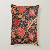 ウィリアムモリスCrayヴィンテージフローラ アクセントクッション (裏面(縦))