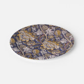 ウィリアムモリスWeyフローラ壁紙 ペーパープレート (アングル)