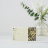 ウィリアムモリスWeyフローラ壁紙 名刺 (スタンド正面)