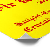 ウィリアム元帥ポスター ポスター (角)