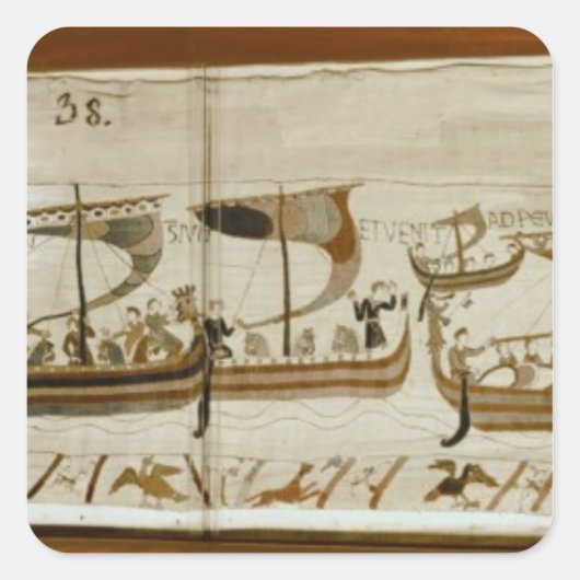 ウィリアム公とその艦隊はペベンシーを渡る スクエアシール (正面)