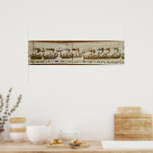 ウィリアム公とその艦隊はペベンシーを渡る ポスター (キッチン)