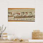 ウィリアム公とその艦隊は海峡を渡る ポスター (キッチン)