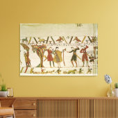 ウィリアム公爵の使節がガイ伯爵に送られる キャンバスプリント (インサイチュ (リビング))