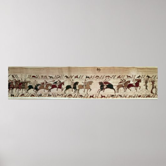 ウィリアム公爵の騎士が到着し、戦闘を行う ポスター (正面)