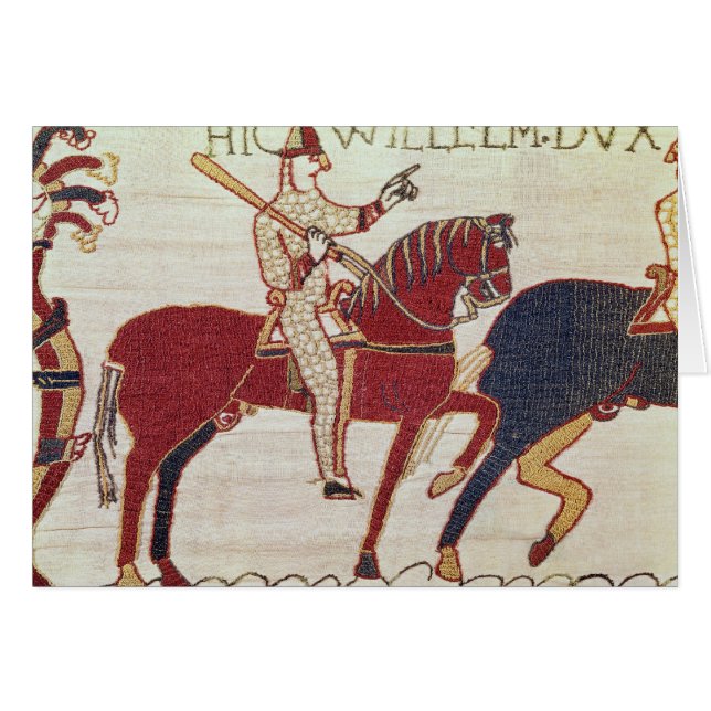 ウィリアム公爵は彼の軍隊を勧めます (正面横)