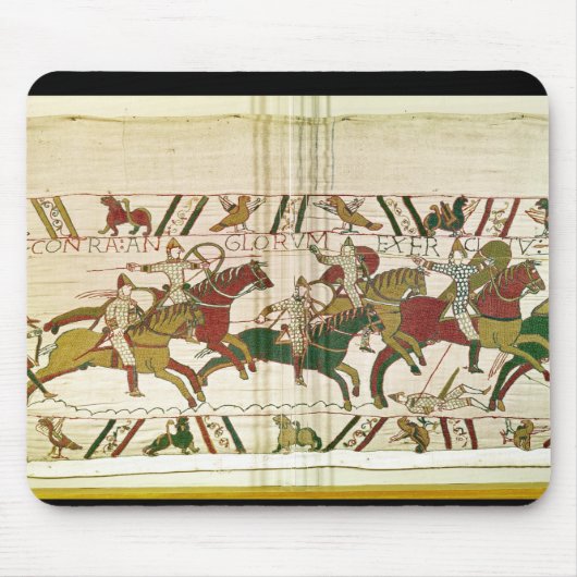 ウィリアム公爵は彼の軍隊を勧めます マウスパッド (正面)