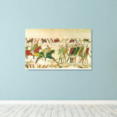 ウィリアム公爵は軍隊を指揮する キャンバスプリント (インサイチュ (ウッドフロア))