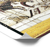 ウィリアム公爵は軍隊を指揮する ポスター (角)