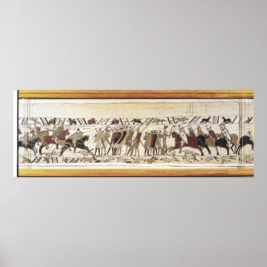 ウィリアム公爵は軍隊を指揮する ポスター (正面)