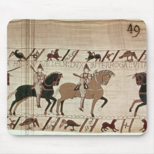 ウィリアム公爵騎士は戦いをするために着きます マウスパッド (正面)