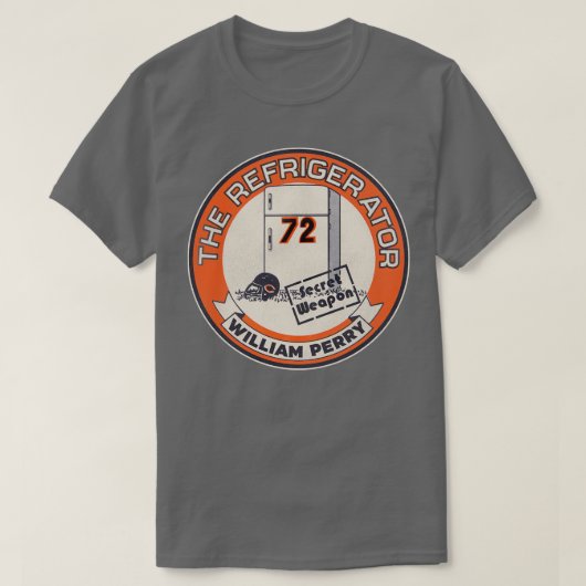 ウィリアム冷蔵庫ペリー Tシャツ (デザイン正面)