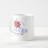 ウィリアム及びKateの王室のな結婚式 コーヒーマグカップ (正面左)