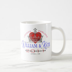 ウィリアム及びKateの王室のな結婚式 コーヒーマグカップ