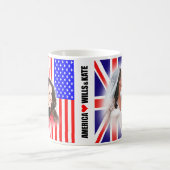 ウィリアム及びKateイギリスアメリカのマグ コーヒーマグカップ (中央)