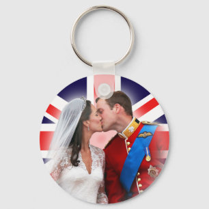 ウィリアム及びKate王室のな結婚のKeychain王子 キーホルダー