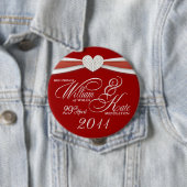 ウィリアム及びKate -王室のな結婚式の記念品Pin 缶バッジ (インサイチュ)