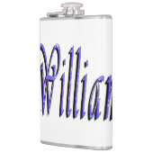 ウィリアム名は青い輝きで フラスク (左)
