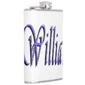 ウィリアム名は青い輝きで フラスク (右)