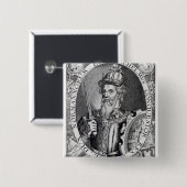 ウィリアム征服者1618年 缶バッジ (正面&裏面)