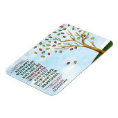 ウィリアム感動的グラッドストーン引用文「幸福」 マグネット (左側)