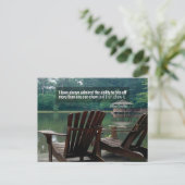 ウィリアム感動的デミル引用文"Bite off" ポストカード (スタンド正面)