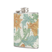 ウィリアム独身のモリス茎花柄 フラスク (左)