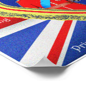 ウィリアム王子とキャサリン王室の結婚王子 ポスター (角)