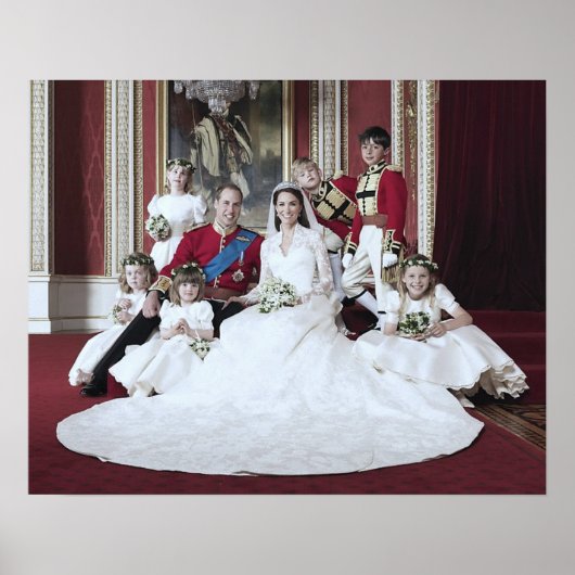 ウィリアム王子とキャサリン・ミドルトンの結婚式 ポスター (正面)