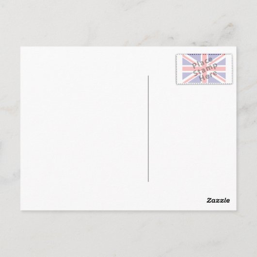 ウィリアム王子及びKateの郵便はがき ポストカード (裏面)