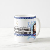 ウィリアム王子及びKate Middletonの王室のな結婚式のマグ コーヒーマグカップ (正面右)