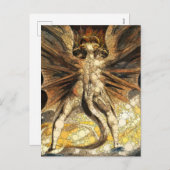 ウィリアム素晴らしブレイクの後の赤い龍 シーズンポストカード (正面/裏面)