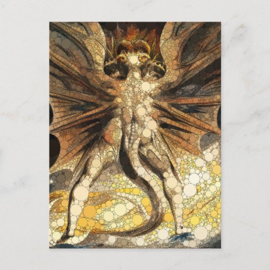 ウィリアム素晴らしブレイクの後の赤い龍 シーズンポストカード (正面)