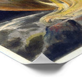 ウィリアム素晴らしブレイク赤い龍と女 ポスター (角)