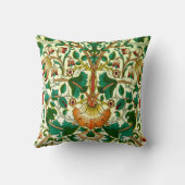 ウィリアム素晴らしモリスフローラ壁紙パターン クッション (裏面)