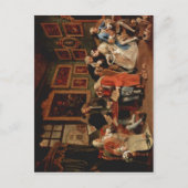 ウィリアム結婚ホガース?-la-mode:結婚 ポストカード (正面)