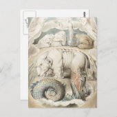 ウィリアム絵画ブレイクアート ポストカード (正面/裏面)