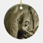 ウィリアム著演劇のガイウス・ユリウス・カエサルの幽霊、 セラミックオーナメント (裏面)