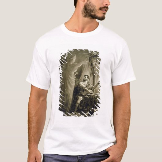 ウィリアム著演劇のガイウス・ユリウス・カエサルの幽霊、 Tシャツ (正面)
