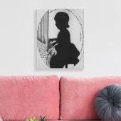 ウィリアム遊クロッチのオルガン キャンバスプリント (インサイチュ (リビング))