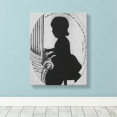 ウィリアム遊クロッチのオルガン キャンバスプリント (インサイチュ (ウッドフロア))