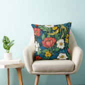 ウィリアム鮮やかモリスアールヌーボーフローラ クッション (椅子)