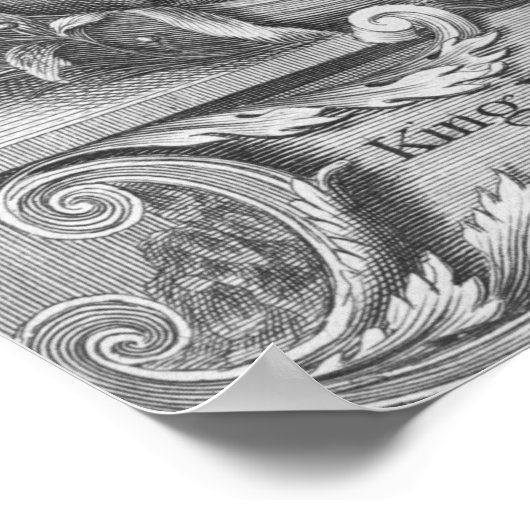 ウィリアム3世シュタホルダーでイギリス国王 ポスター (角)