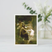 ウィリアム・アドルフィ・ブーゲロー絵画の葉書 ポストカード (スタンド正面)