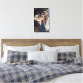 ウィリアム・アドルフィ・ブーゲロー – 天使たちの歌 キャンバスプリント (インサイチュ (寝室))